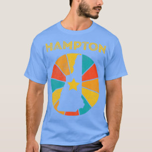Camiseta Hampton New Hampshire Vintage desafia Souvenir