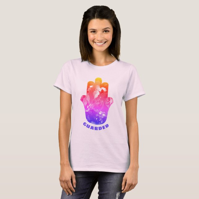 Camiseta Hamsa protegido (Frente Completa)
