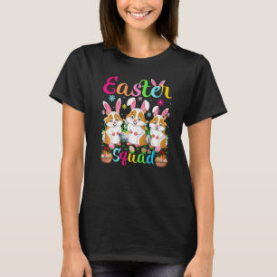 Camiseta Hamster Bunny Ear Engraçado Páscoa Esquadrão Feliz
