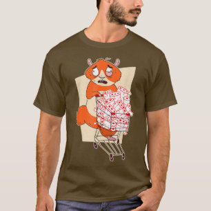 Camiseta HAMSTER BUYET TOILET PAPER para homens e mulheres