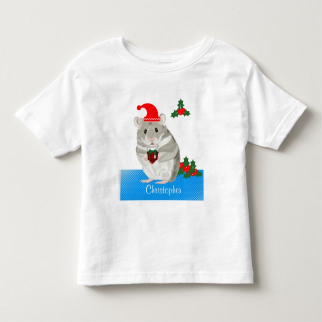 Camiseta Hamster cinza personalizado (Frente)