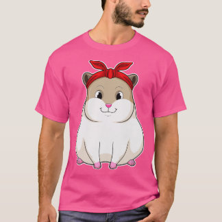 Camiseta Hamster com Bandana