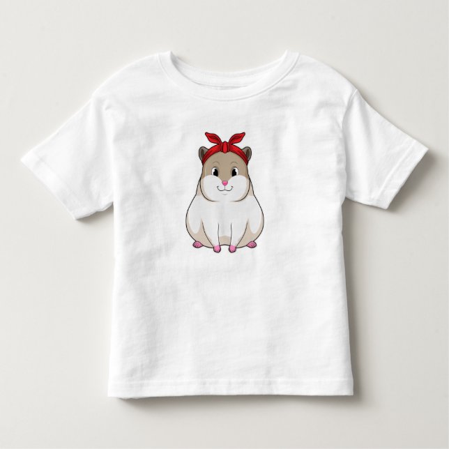 Camiseta Hamster com Bandana (Frente)
