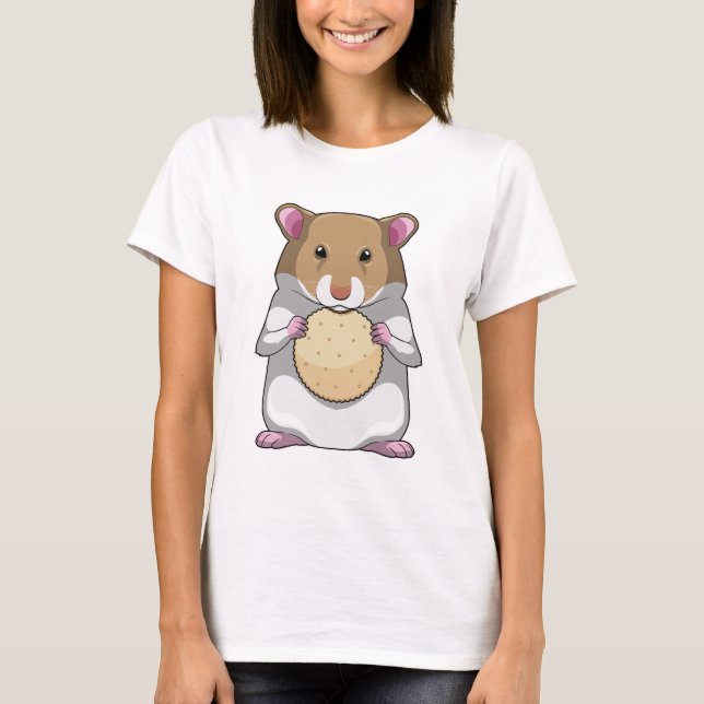 Camiseta Hamster com Biscuit (Frente)