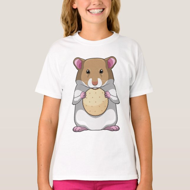 Camiseta Hamster com Biscuit (Frente)
