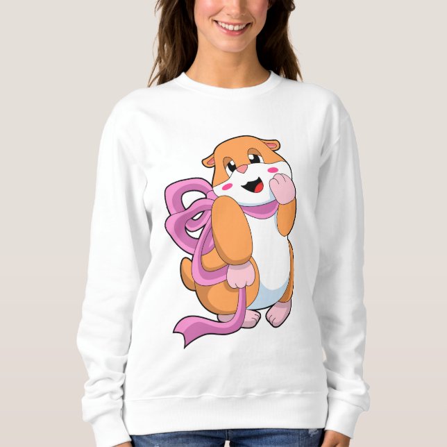 Camiseta Hamster com Faixa de Opções (Frente)
