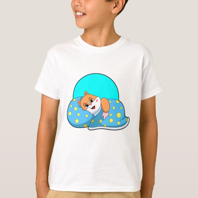Camiseta Hamster com latência com cobertor.PNG (Frente)