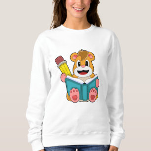 Camiseta Hamster com Livro e Caneta