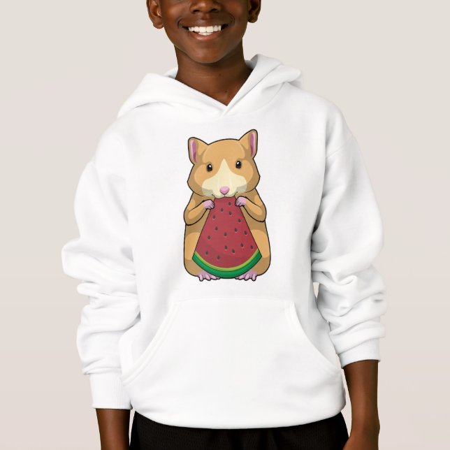 Camiseta Hamster com Melancia (Frente)
