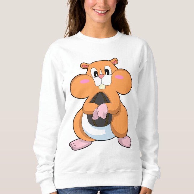 Camiseta Hamster com Noz (Frente)