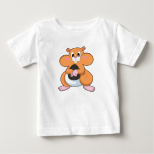 Camiseta Hamster com Noz