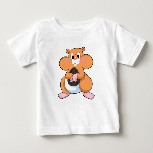Camiseta Hamster com Noz (Frente)