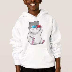 Camiseta Hamster com Óculos