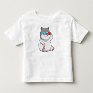 Camiseta Hamster com Óculos