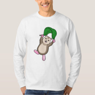 Camiseta Hamster com Paraquedas