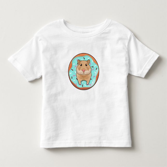 Camiseta Hamster com Rosquinha (Frente)