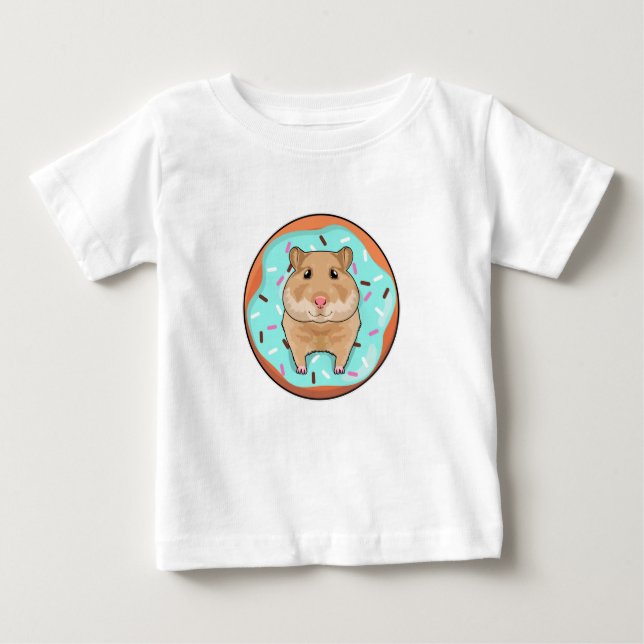 Camiseta Hamster com Rosquinha (Frente)