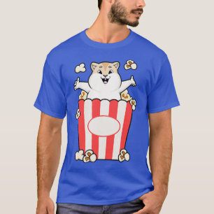 Camiseta Hamster com Saco de Pipoca