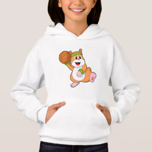 Camiseta Hamster como jogador de basquetebol