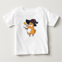 Hamster como Mago com Varinha Mágica