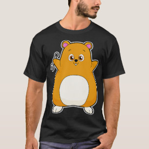 Camiseta Hamster como mecânico com chave inglesa
