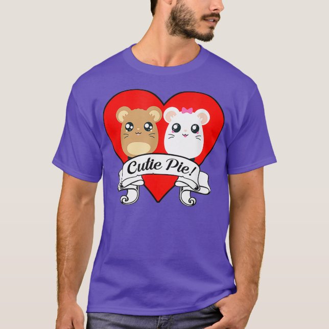 Camiseta Hamster Cute Pet Love (Frente)