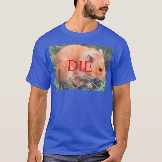 Camiseta Hamster da Ameaça de Morte (Frente)