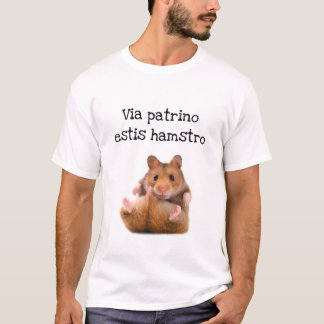 Camiseta Hamster da mãe, bagas de sabugueiro do pai: Luz
