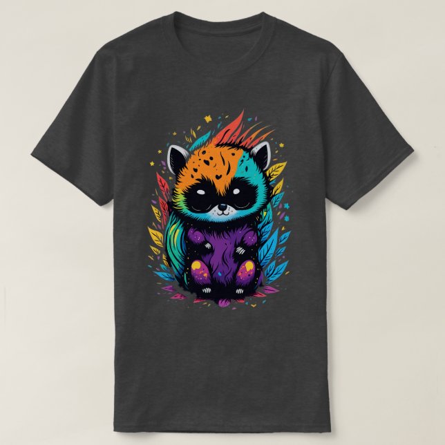 Camiseta Hamster de Kawaii (Frente do Design)