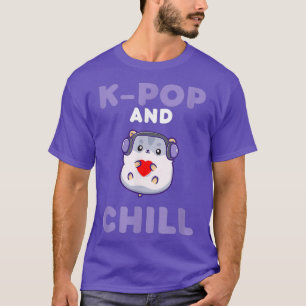 Camiseta Hamster de Kawaii, Pop do K e Chill - Música Pop d