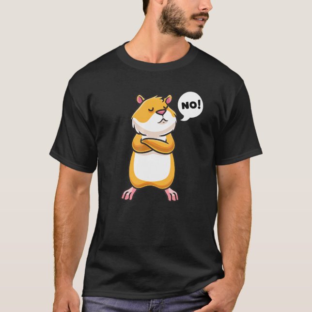 Camiseta Hamster de Ouro Teimoso (Frente)