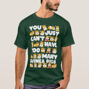 Camiseta Hamster de presente de pinheiro guineal excelente