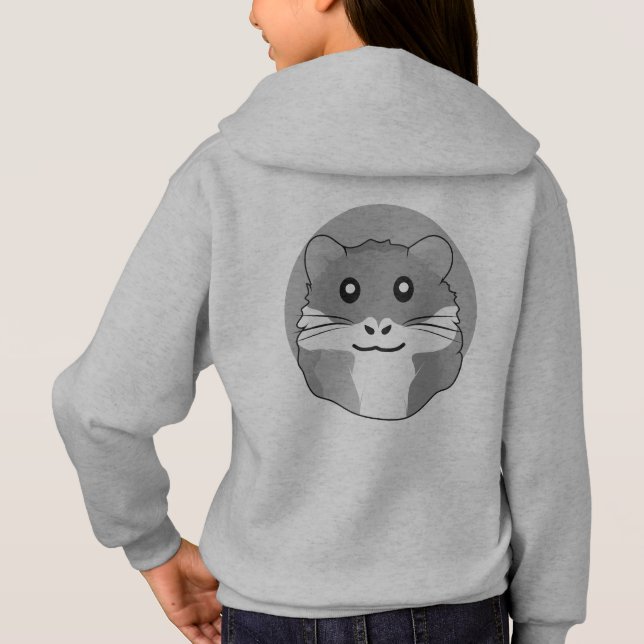 Camiseta Hamster divertido e iluminado (Verso)