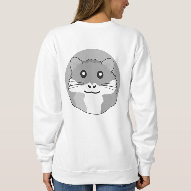 Camiseta Hamster divertido e iluminado (Verso)