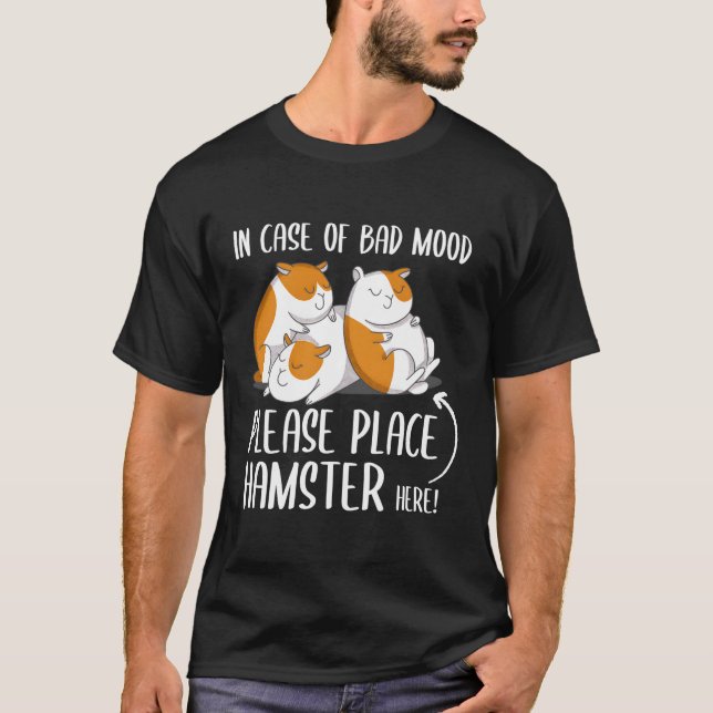 Camiseta Hamster Dizendo Para A Mãe De Hamster Se Juntar Co (Frente)