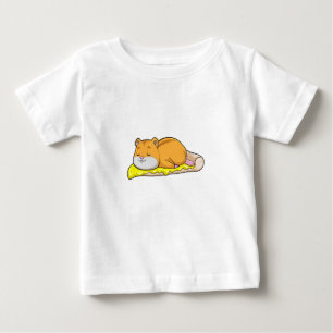 Camiseta Hamster e Pizza com Queijo