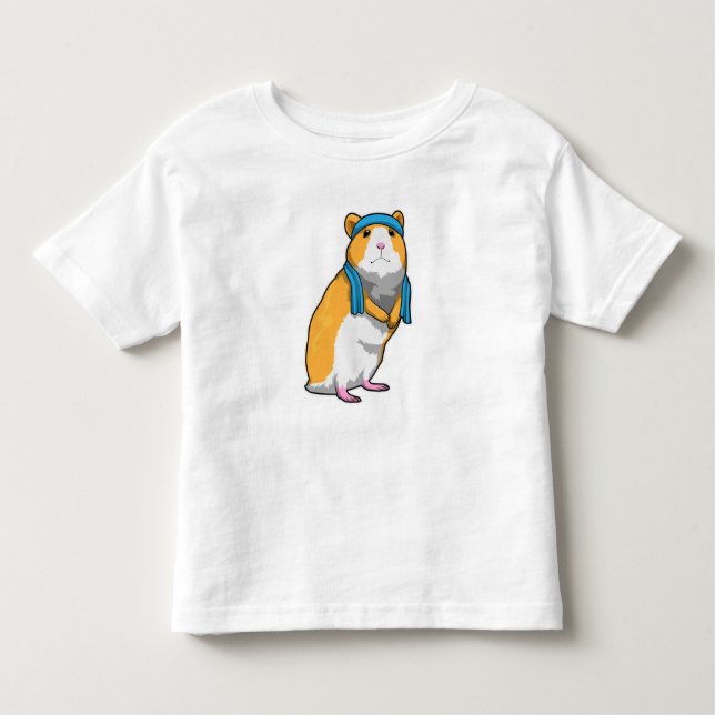 Camiseta Hamster em Malhação com Toalha (Frente)