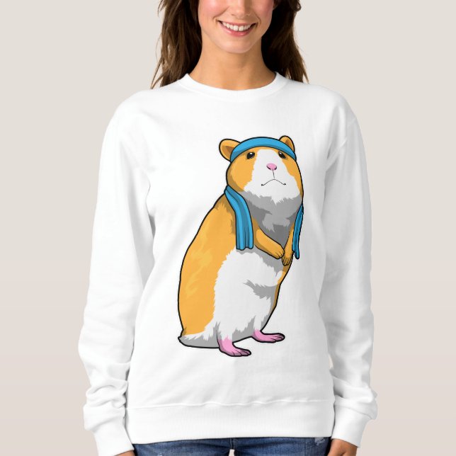 Camiseta Hamster em Malhação com Toalha (Frente)