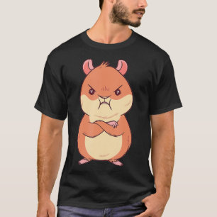 Camiseta Hamster Grumpy Irritado