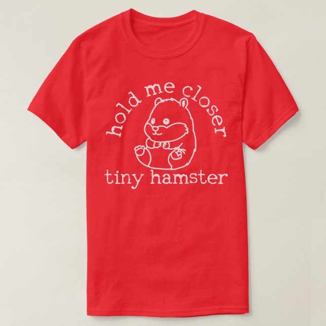 Camiseta Hamster Hammy Gift Cute (Frente do Design)