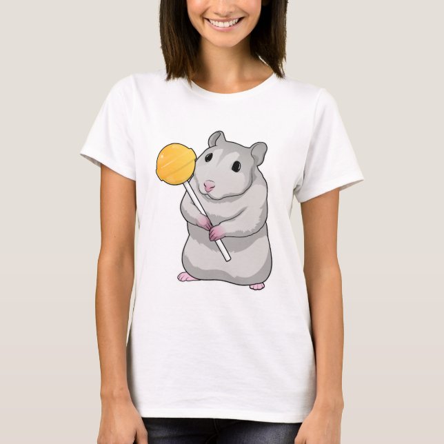Camiseta Hamster Lollipop (Frente)