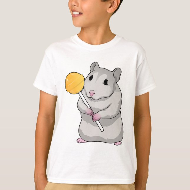 Camiseta Hamster Lollipop (Frente)