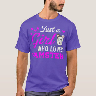 Camiseta Hamster Lover Pet Mãe Mulheres Dão Hamster