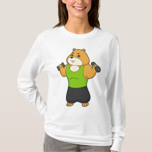 Camiseta Hamster Malhação Dumbbell