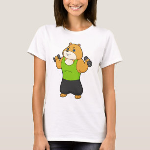Camiseta Hamster Malhação Dumbbell