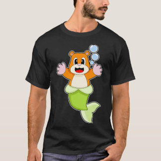 Camiseta Hamster Mermaid