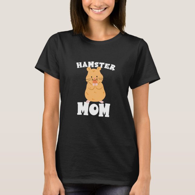 Camiseta Hamster Mom (Frente)