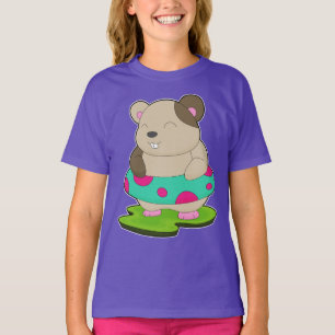 Camiseta Hamster Natação Lifebuoy