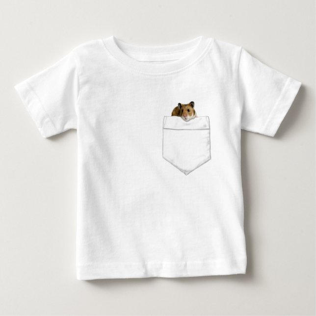 Camiseta Hamster No Seu Bolso (Frente)