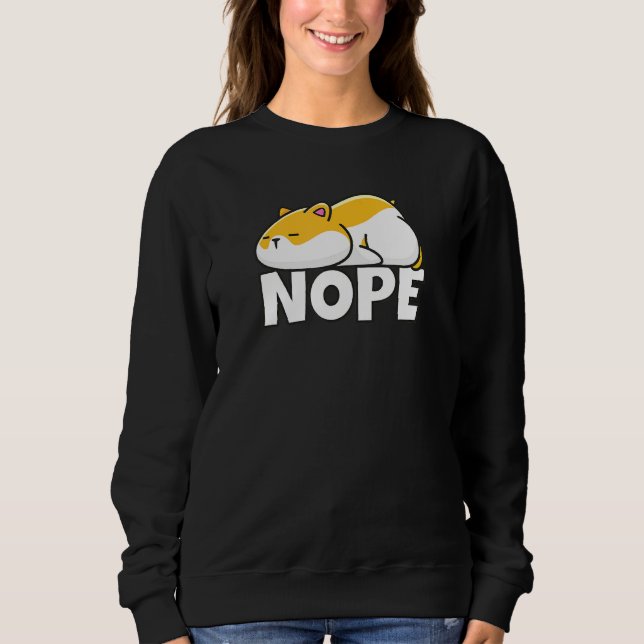 Camiseta Hamster Nope (Frente)